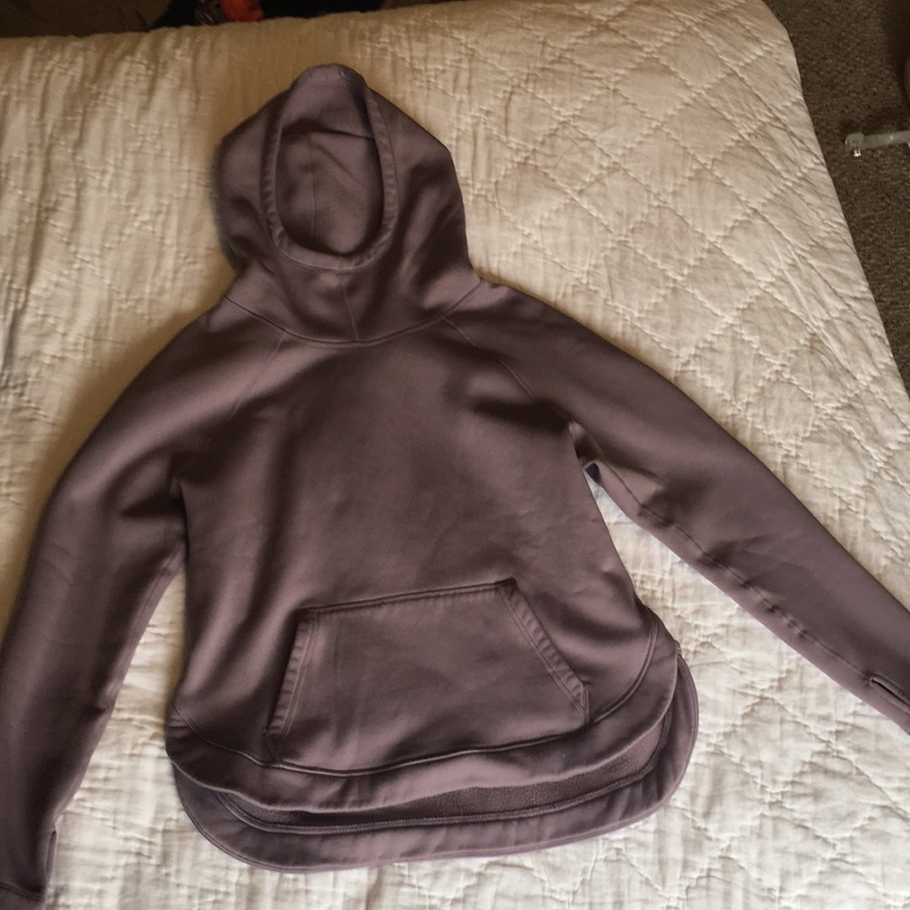 Muted purple sweatshirt